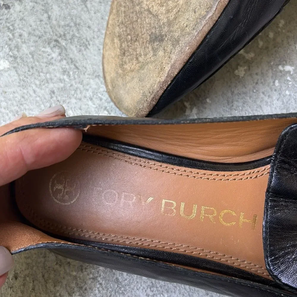 Tory Burch , leather loafers